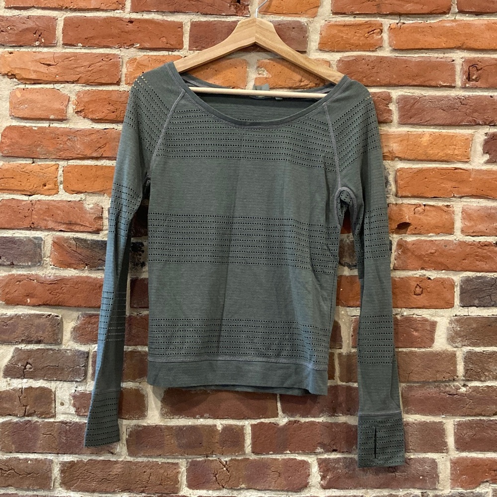 Athleta Limitless Crew Pullover - Jasper Green - … - image 2